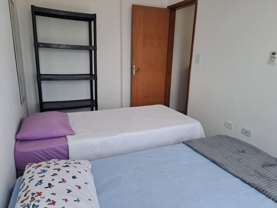 Apto Aconchegante Beira Mar Com Ar No Quarto Solemar エクステリア 写真