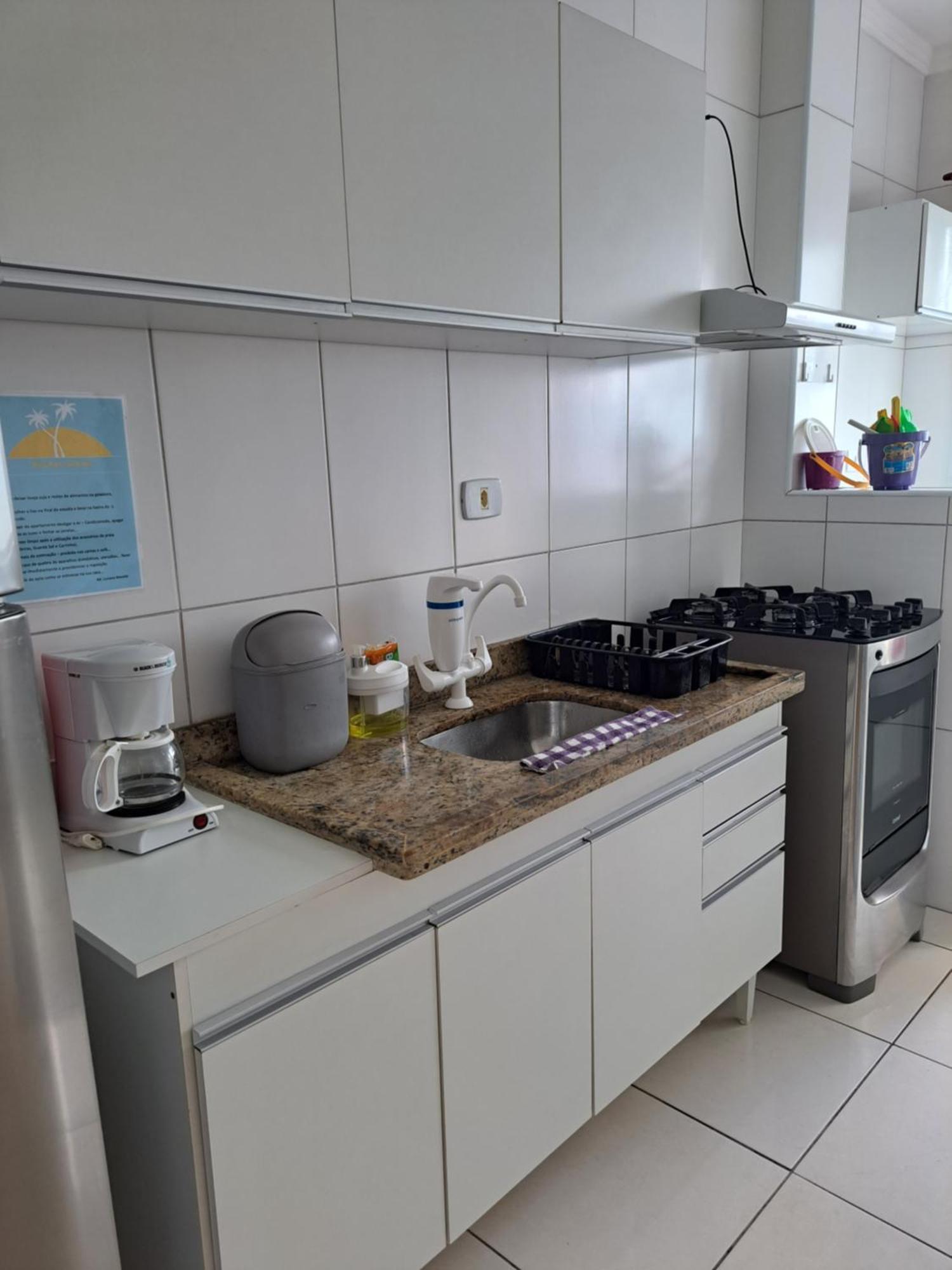 Apto Aconchegante Beira Mar Com Ar No Quarto Solemar エクステリア 写真