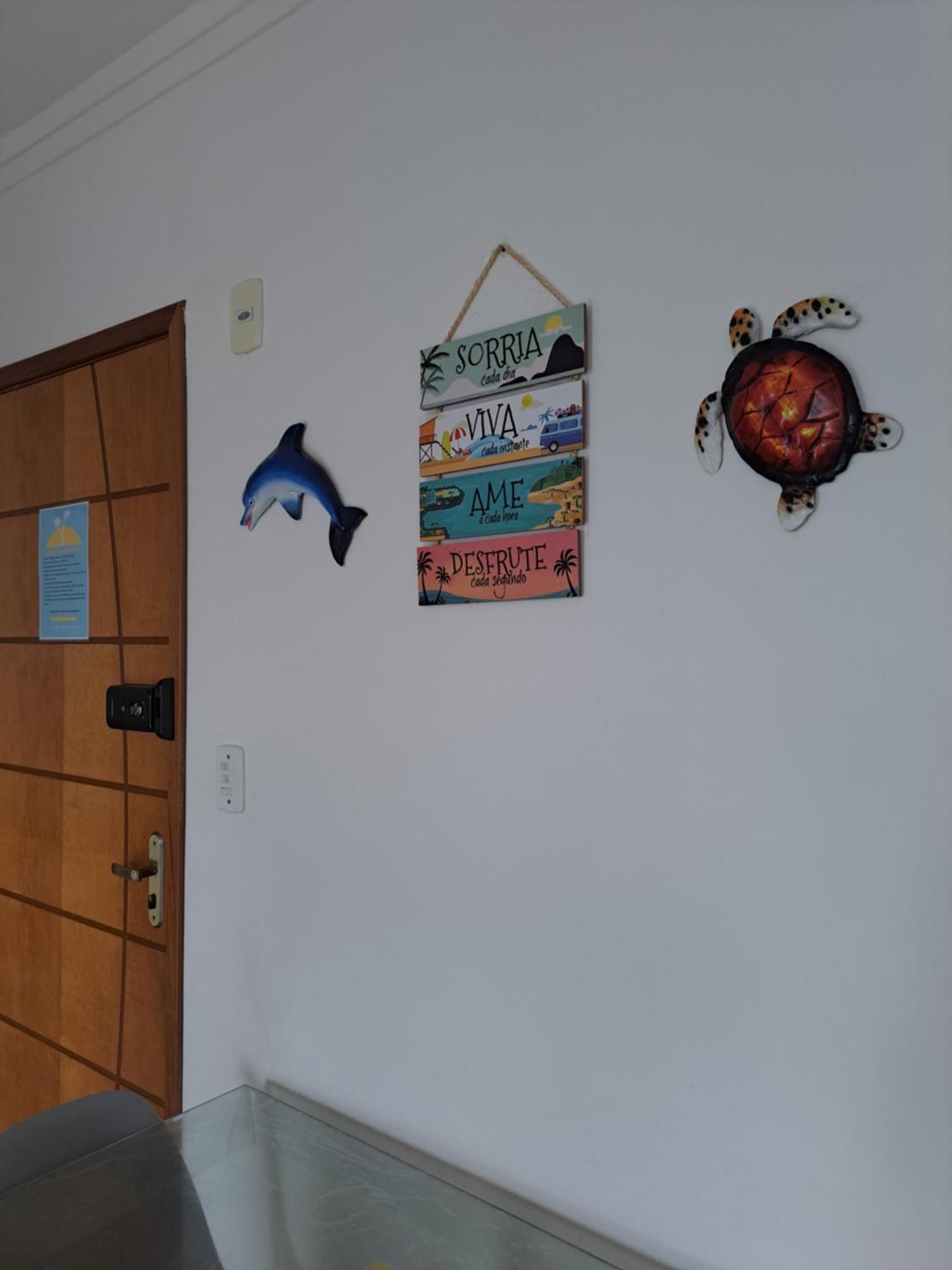 Apto Aconchegante Beira Mar Com Ar No Quarto Solemar エクステリア 写真
